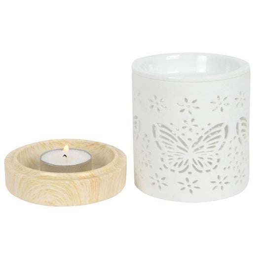 Butterfly Cut Out Wax Melt Burner - Ettovi Candle Company