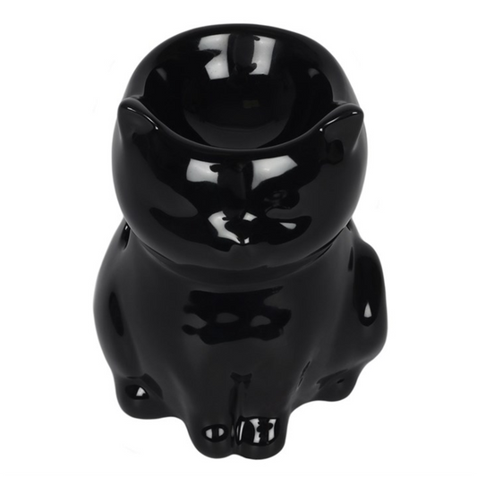 Cat Novelty Wax Melt Burner – Black - Ettovi Candle Company