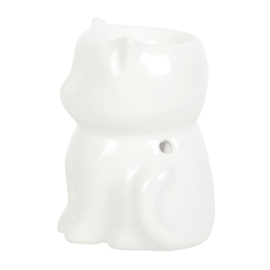 Cat Novelty Wax Melt Burner – White - Ettovi Candle Company
