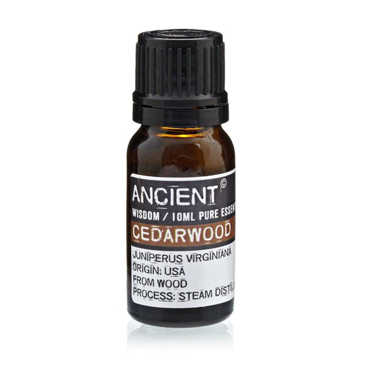 Cedarwood Virginian Pure Essential Oil – Juniperus Virginiana – 10ml - Ettovi Candle Company