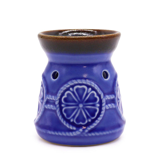 Classic Spa Wax Melt Burner – Blue - Ettovi Candle Company