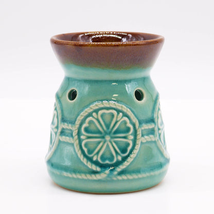 Classic Spa Wax Melt Burner – Turquoise - Ettovi Candle Company