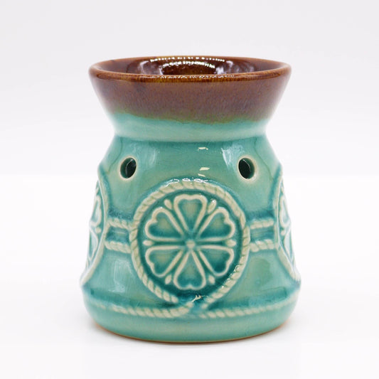 Classic Spa Wax Melt Burner – Turquoise - Ettovi Candle Company