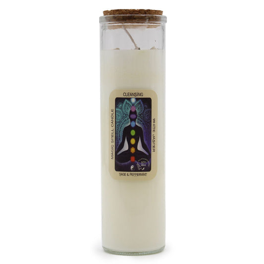 Cleansing Magic Spell Candle - Ettovi Candle Company