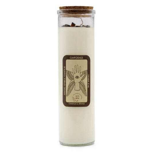 Confidence Magic Spell Candle - Ettovi Candle Company