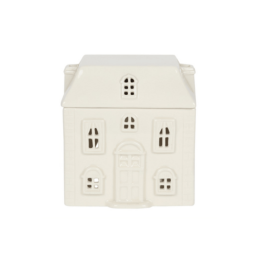 Cream Townhouse Novelty Wax Melt Burner - Ettovi Candle Company