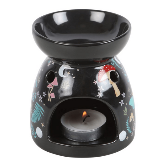 Dark Forest Print Wax Melt Burner - Ettovi Candle Company