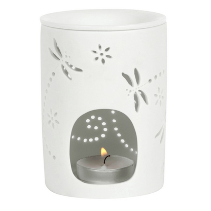 Dragonfly Cut Out Wax Melt Burner - Ettovi Candle Company