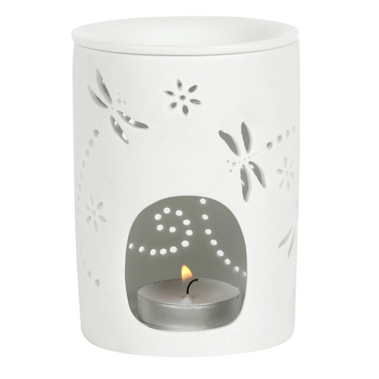 Dragonfly Cut Out Wax Melt Burner - Ettovi Candle Company
