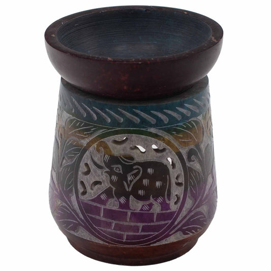 Elephant Soapstone Wax Melt Burner - Ettovi Candle Company