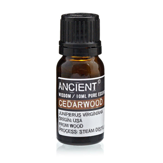 Cedarwood Virginian Pure Essential Oil – Juniperus Virginiana – 10ml