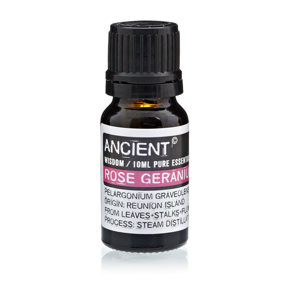 Rose Geranium Pure Essential Oil – Pelargonium Graveolens – 10ml
