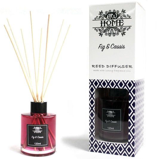 Fig & Cassis Scented Reed Diffuser – 120ml - Ettovi Candle Company