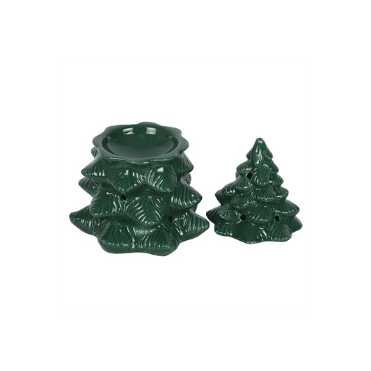Fir Tree Novelty Wax Melt Burner – Green - Ettovi Candle Company
