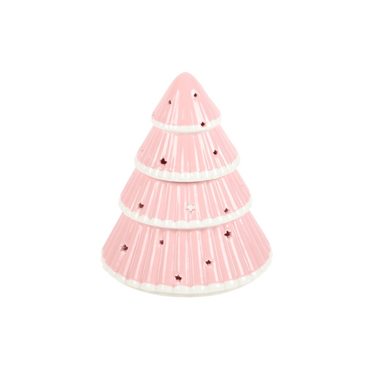 Fir Tree Novelty Wax Melt Burner – Pink - Ettovi Candle Company