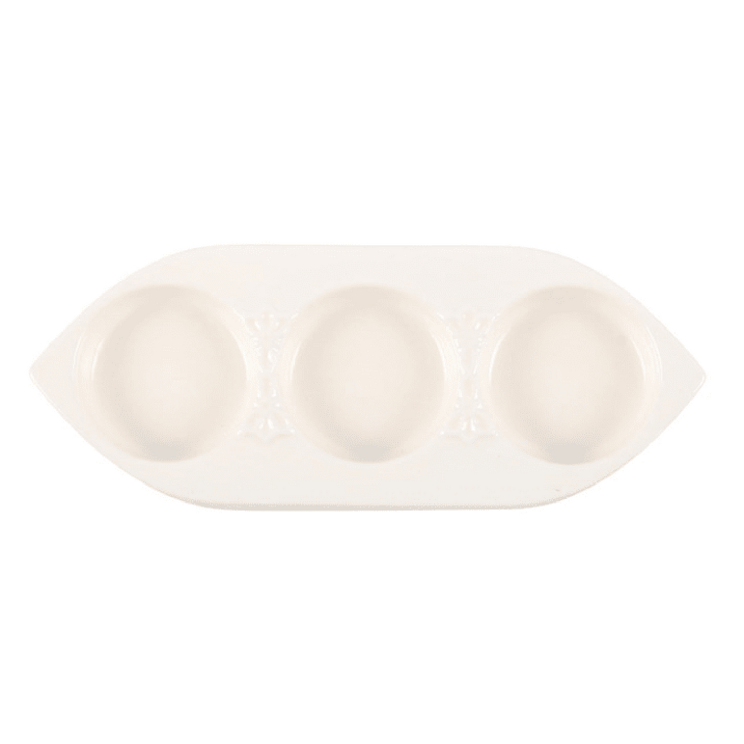 Geometric Triple Ceramic Tealight Holder - Ettovi Candle Company