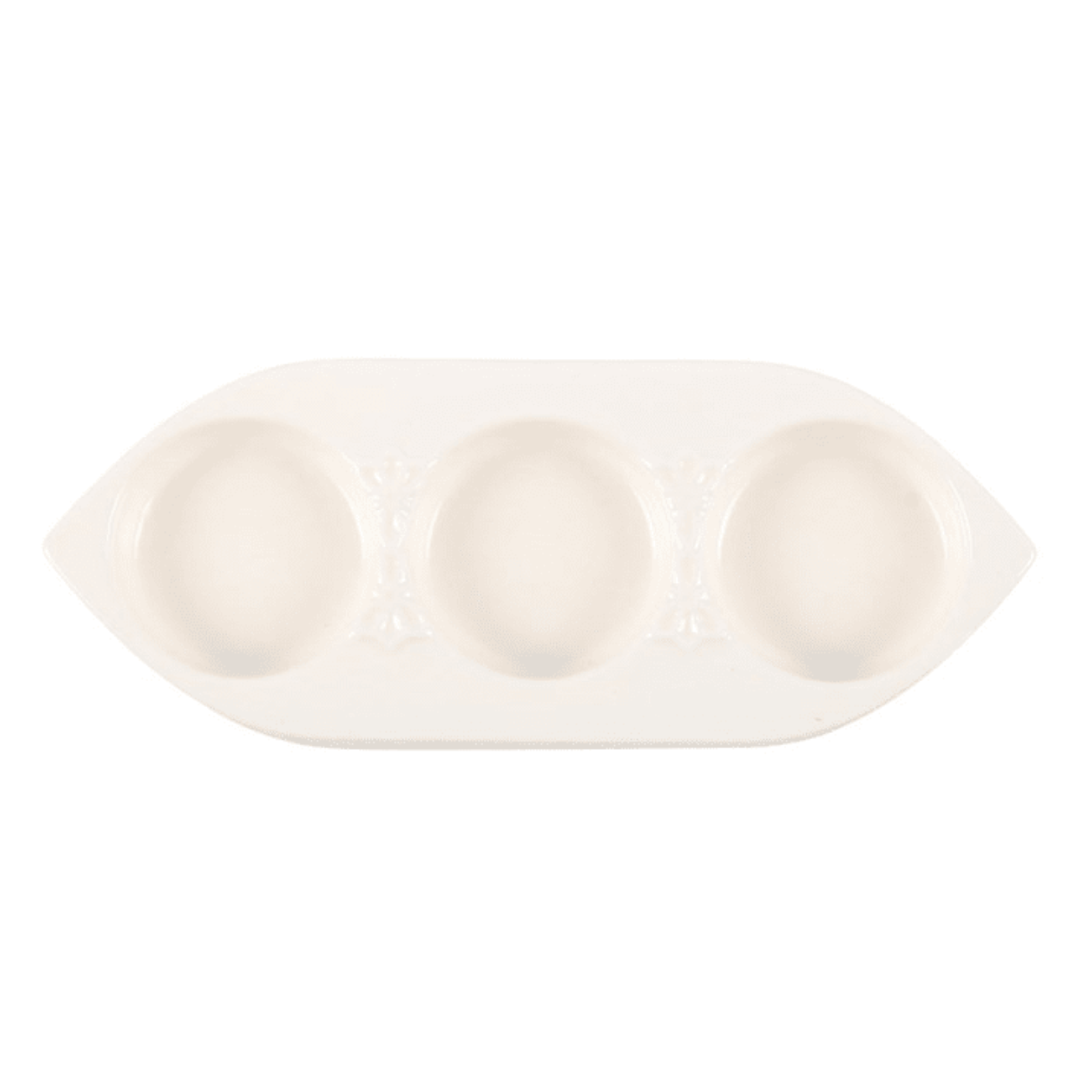 Geometric Triple Ceramic Tealight Holder - Ettovi Candle Company