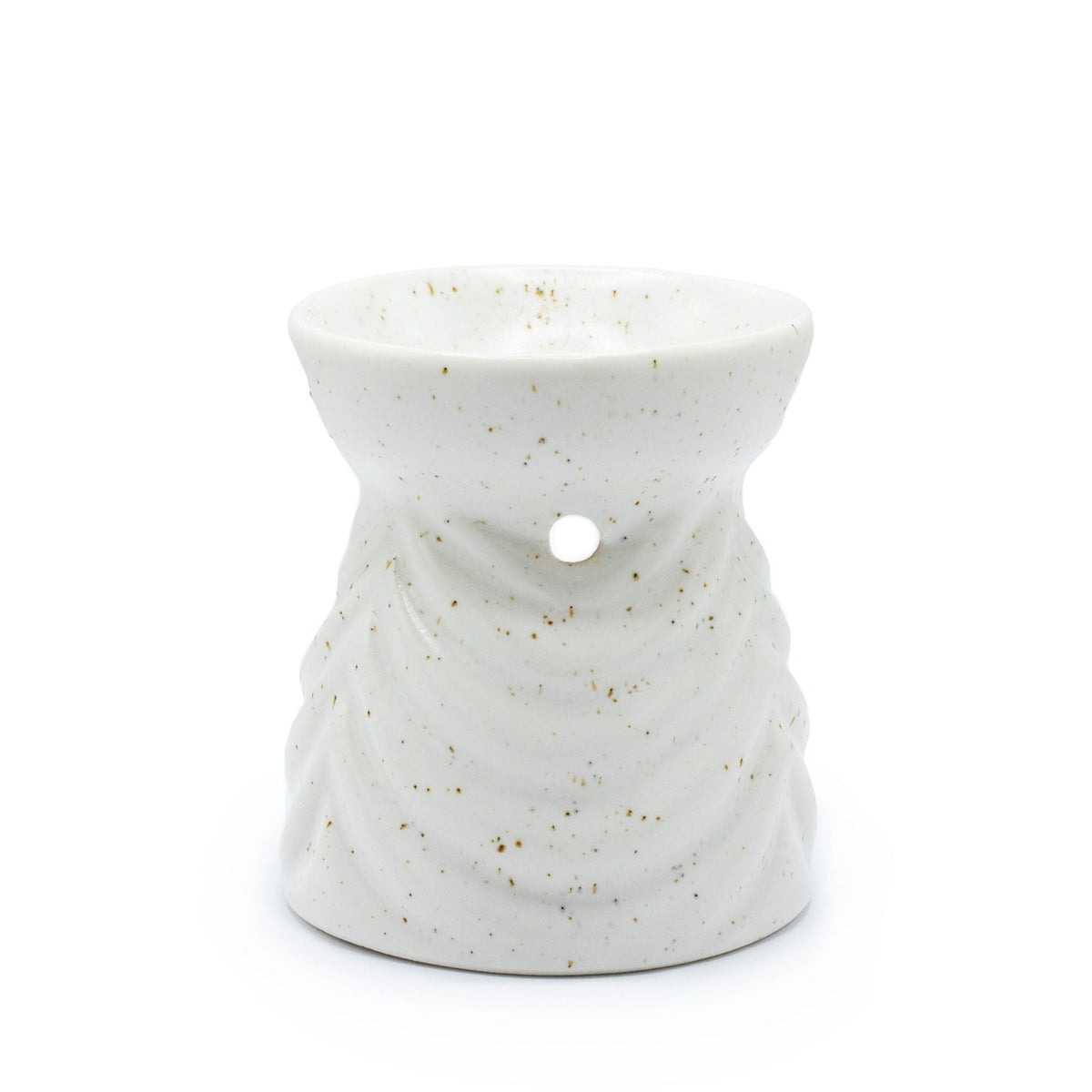 Geometric Wax Melt Burner – Ivory - Ettovi Candle Company