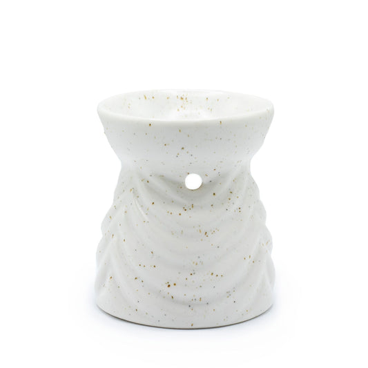 Geometric Wax Melt Burner – Ivory - Ettovi Candle Company