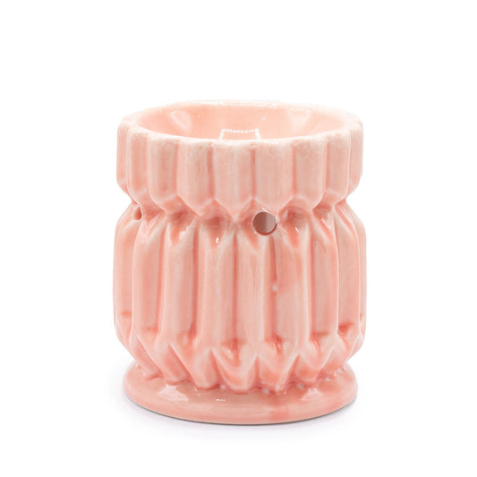 Geometric Wax Melt Burner – Pink - Ettovi Candle Company