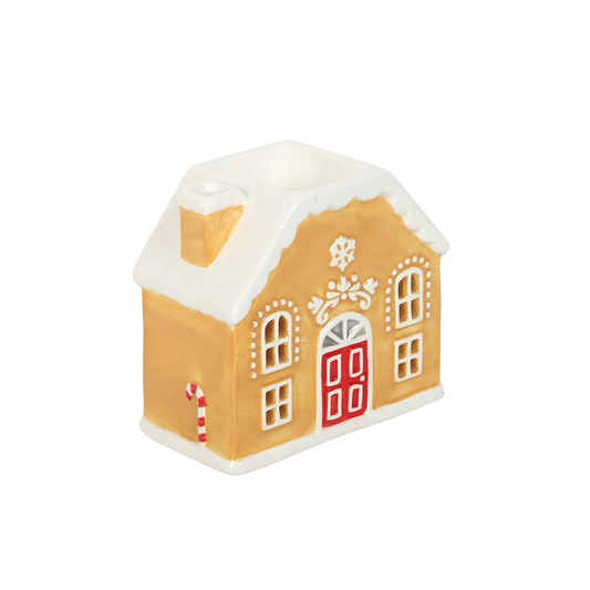 Candy Cane Gingerbread House
