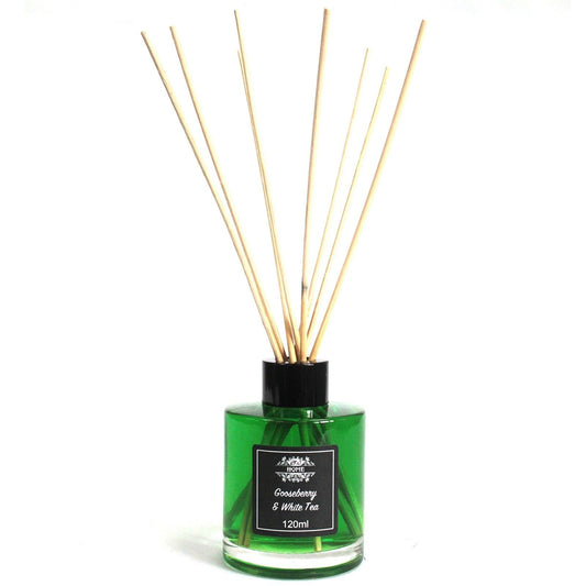 Gooseberry & White Tea Scented Reed Diffuser – 120ml - Ettovi Candle Company
