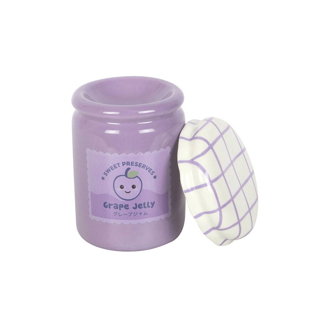 Grape Jelly Jar Novelty Wax Melt Burner - Ettovi Candle Company