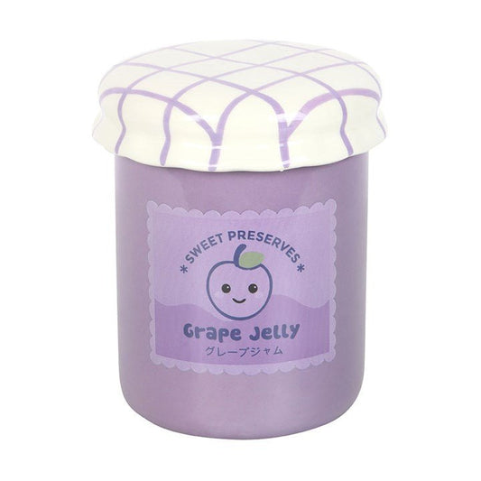 Grape Jelly Jar Novelty Wax Melt Burner - Ettovi Candle Company
