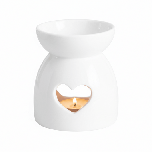 Heart Cut Out Wax Melt Burner - Ettovi Candle Company