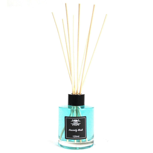 Heavenly Musk Scented Reed Diffuser – 120ml - Ettovi Candle Company