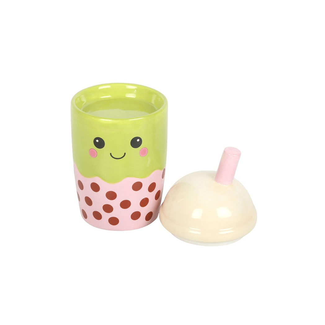 Kawaii Bubble Tea Novelty Wax Melt Burner - Ettovi Candle Company