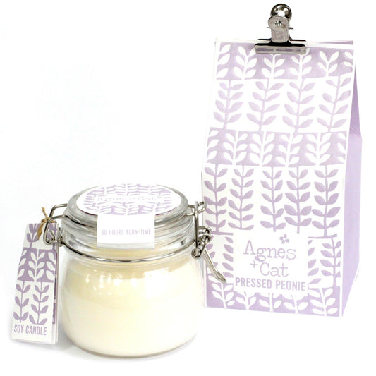 Kilner Jar - Pressed Peonies