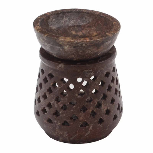 Lattice Soapstone Wax Melt Burner