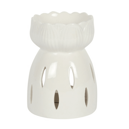 Lotus Petal Cut Out Wax Melt Burner - Ettovi Candle Company