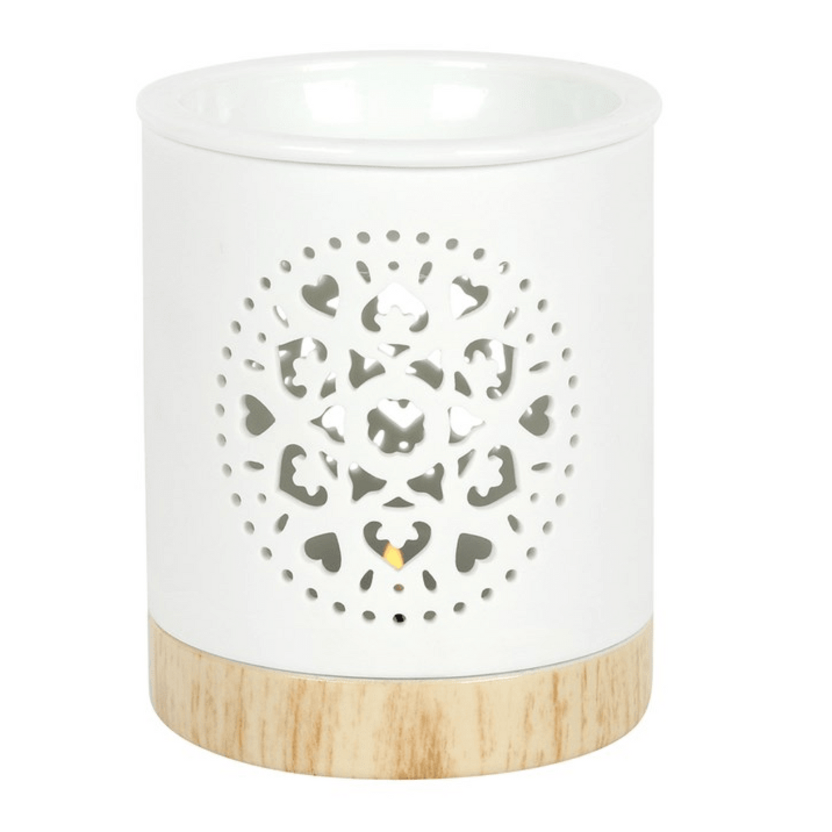 Mandala Cut Out Wax Melt Burner - Ettovi Candle Company