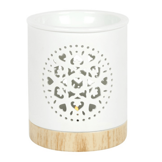 Mandala Cut Out Wax Melt Burner - Ettovi Candle Company