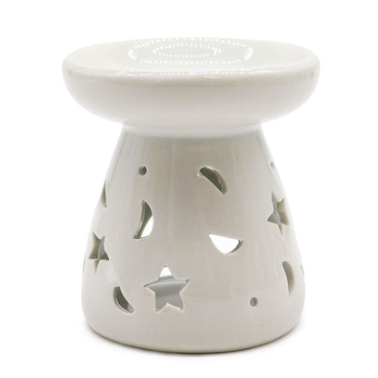 Moon and Stars Wax Melt Burner – Large - Ettovi Candle Company