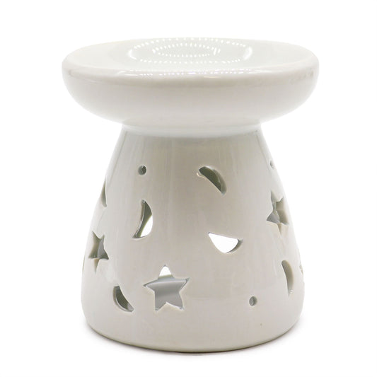 Moon and Stars Wax Melt Burner – Large - Ettovi Candle Company