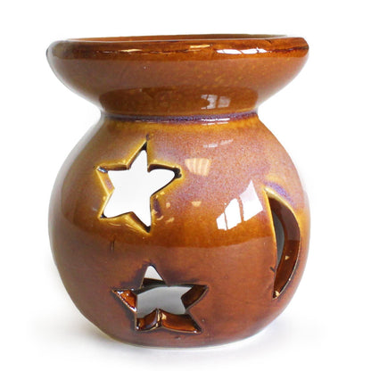 Moon & Star Wax Melt Burner - Ettovi Candle Company