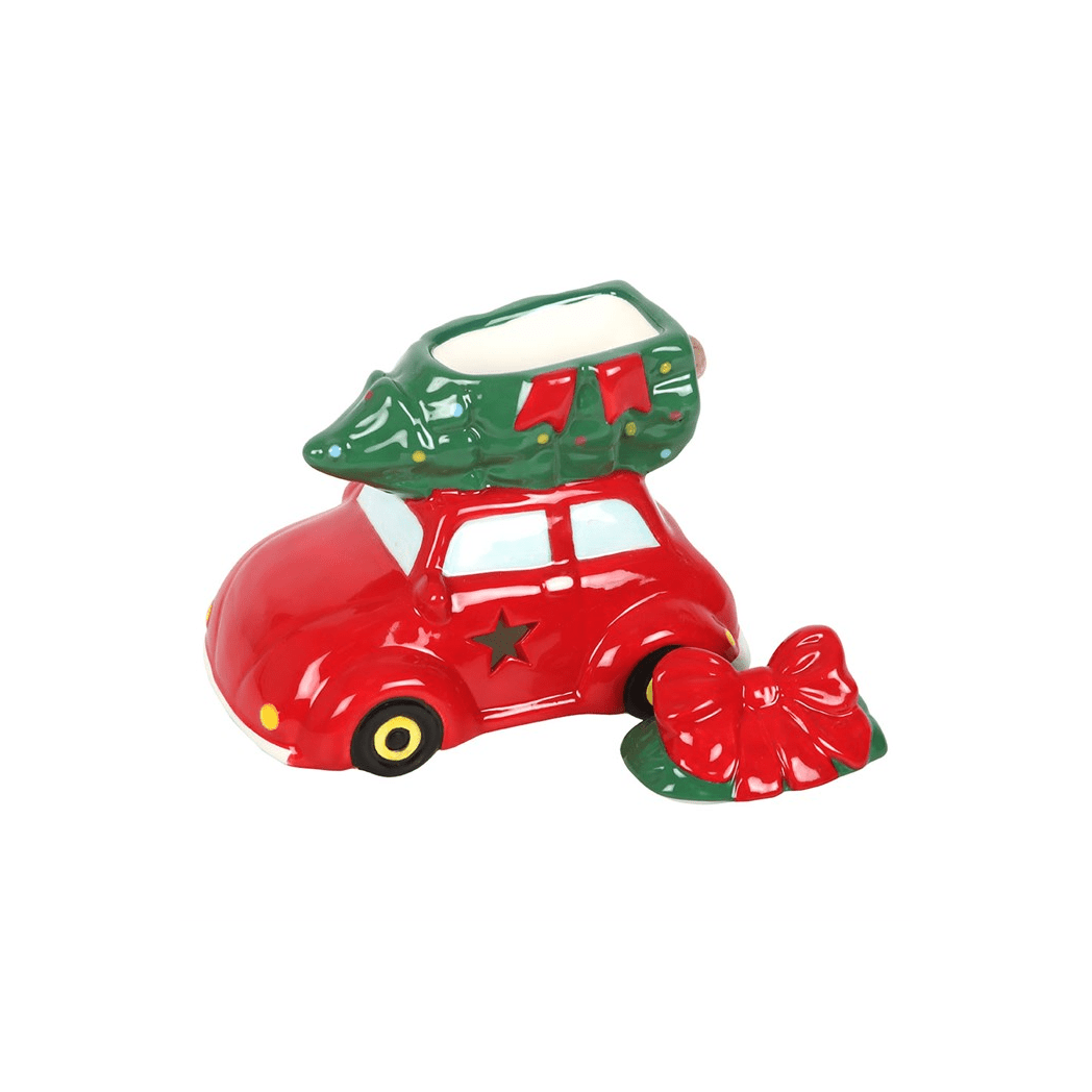Nostalgic Car with Christmas Tree Novelty Wax Melt Burner - Ettovi Candle Company