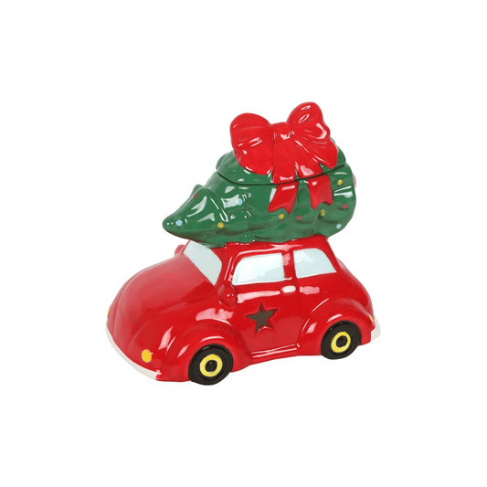 Nostalgic Car with Christmas Tree Novelty Wax Melt Burner - Ettovi Candle Company