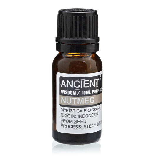 Nutmeg Pure Essential Oil – Myristica Fragrans – 10ml - Ettovi Candle Company