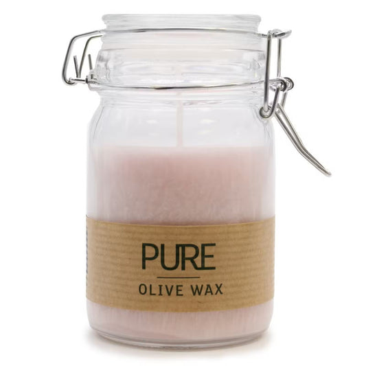 Antique Rose Olive Wax Candle