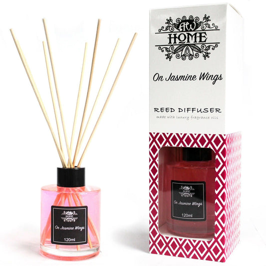 On Jasmine Wings Scented Reed Diffuser – 120ml - Ettovi Candle Company