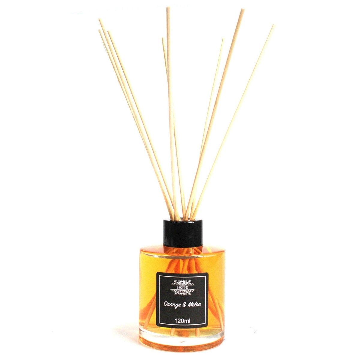 Orange & Melon Scented Reed Diffuser – 120ml - Ettovi Candle Company