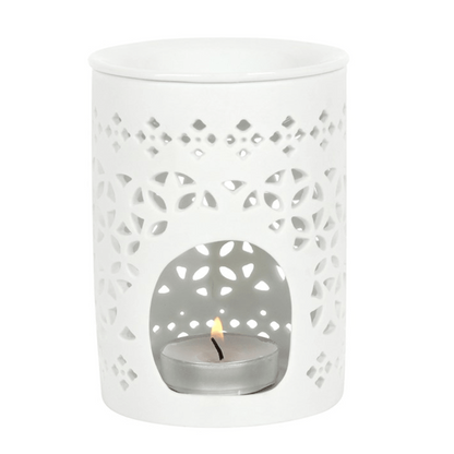 Pattern Cut Out Wax Melt Burner - Ettovi Candle Company