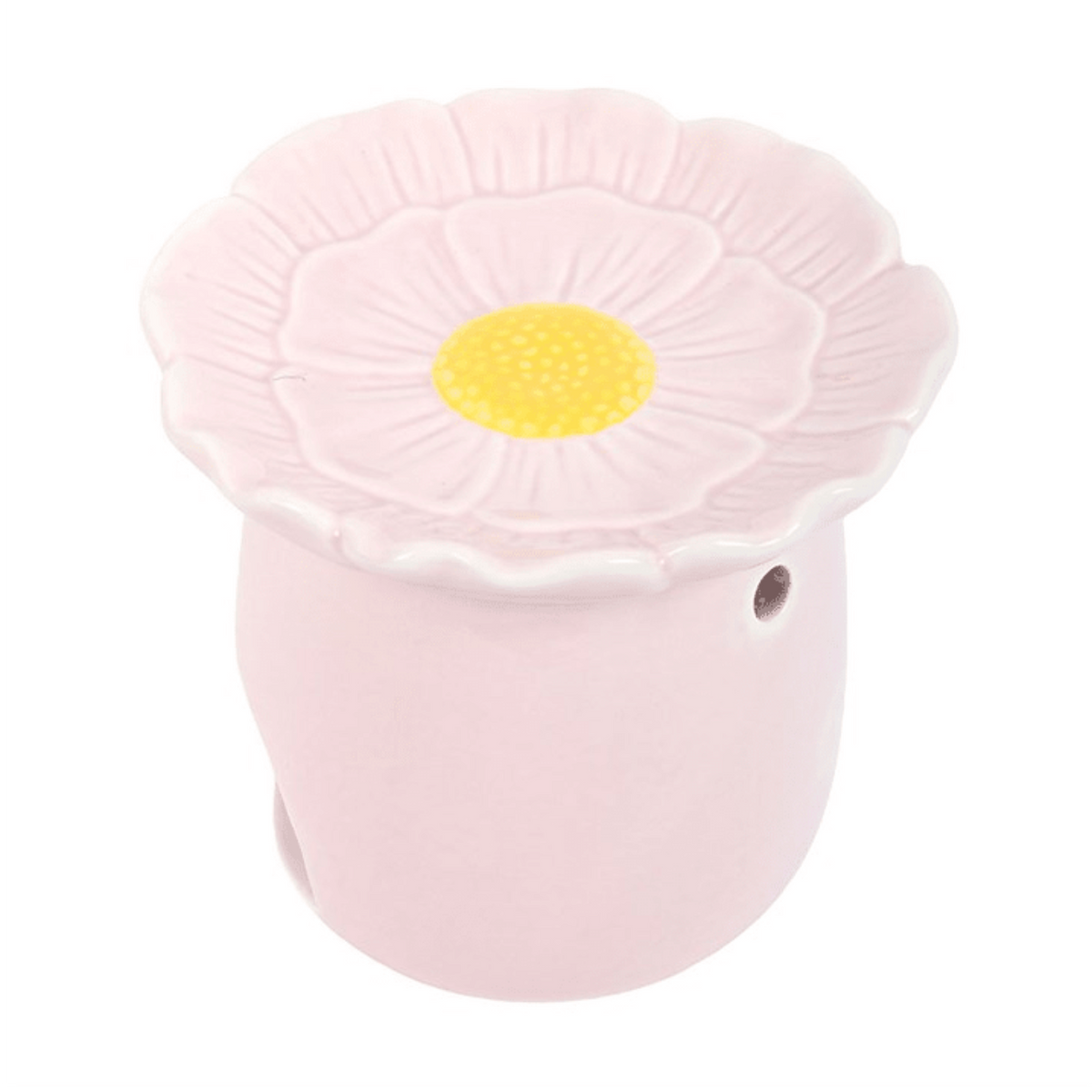 Pink Daisy Wax Melt Burner - Ettovi Candle Company