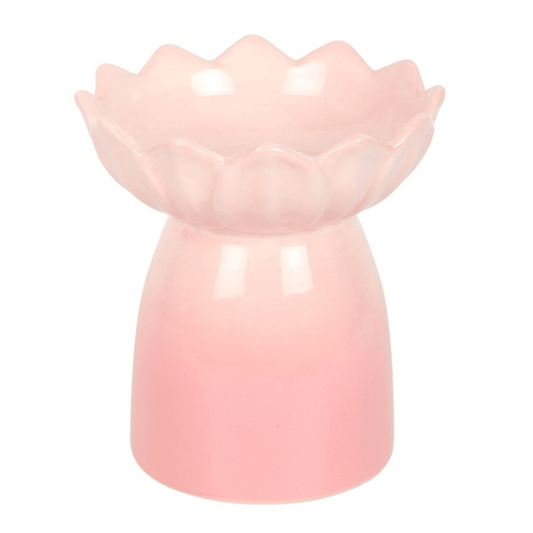 Pink Water Lily Wax Melt Burner - Ettovi Candle Company