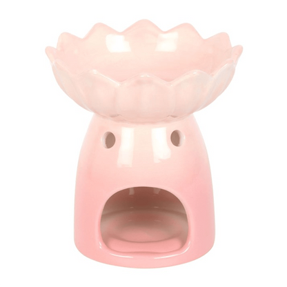Pink Water Lily Wax Melt Burner - Ettovi Candle Company