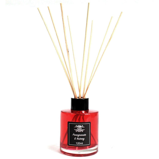 Pomegranate & Nutmeg Scented Reed Diffuser – 120ml - Ettovi Candle Company